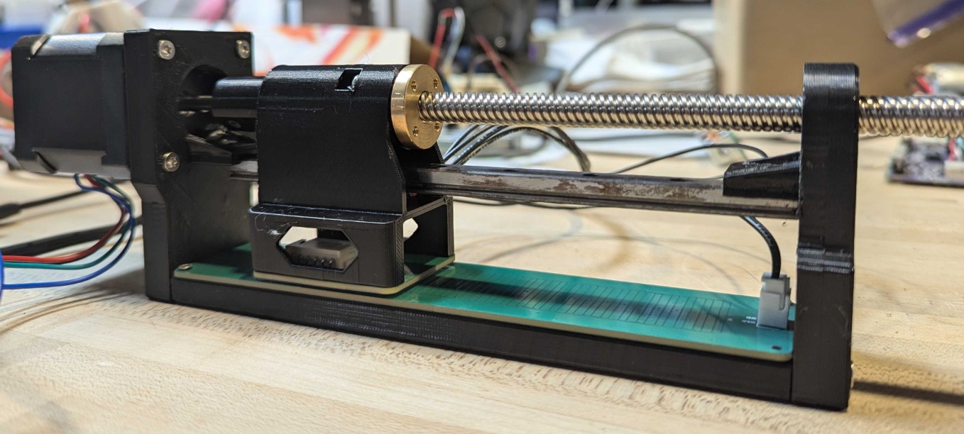 Capacitance Linear Encoder Linear Capacitive Encoder — Max Goldenson