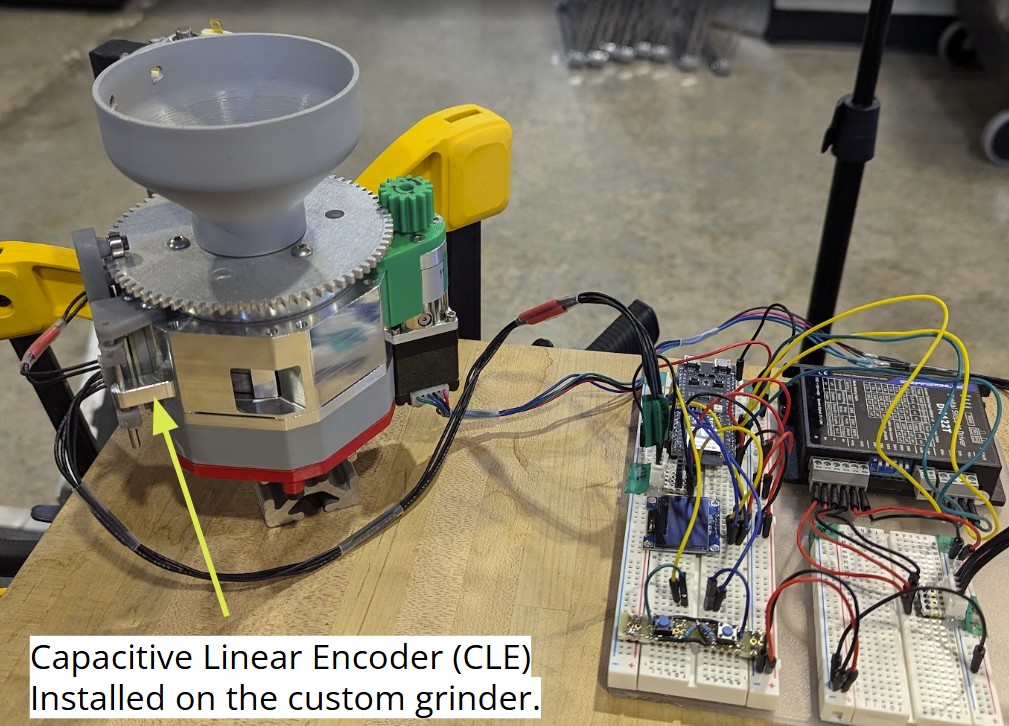 Capacitance Linear Encoder Linear Capacitive Encoder — Max Goldenson